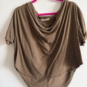 We The Free Brown Short Sleeve Tee